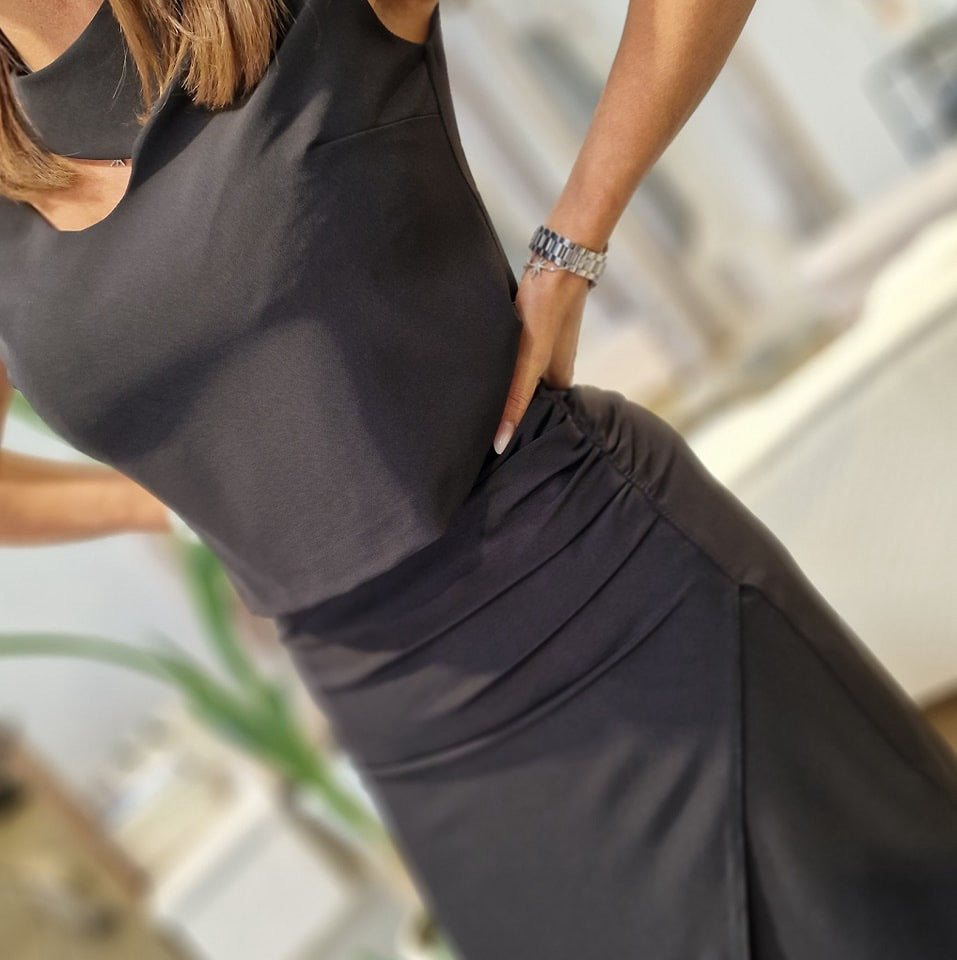 Jupe wrap skirt