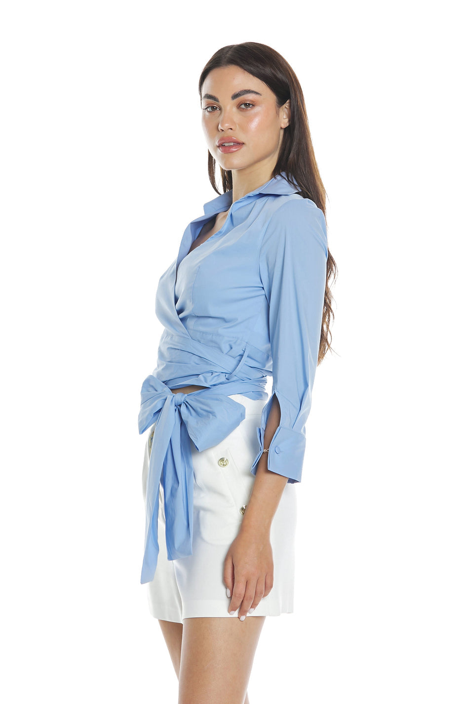 Chemise Fides bleue