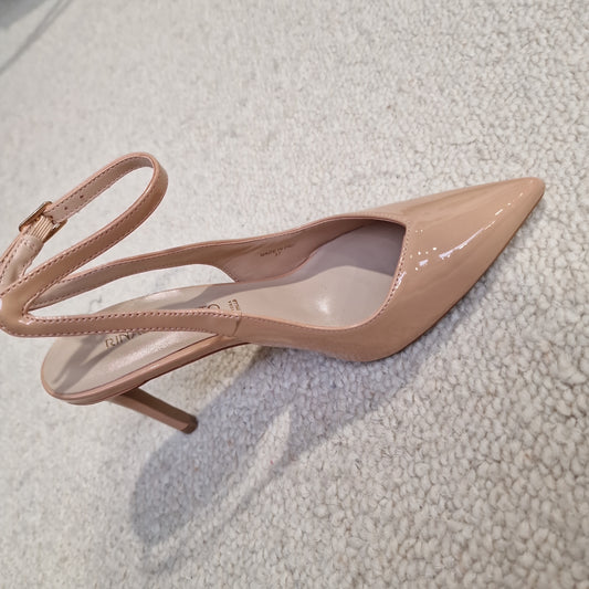 Escarpin beige rose