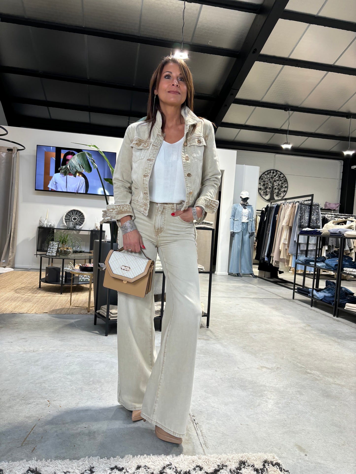 Jeans beige