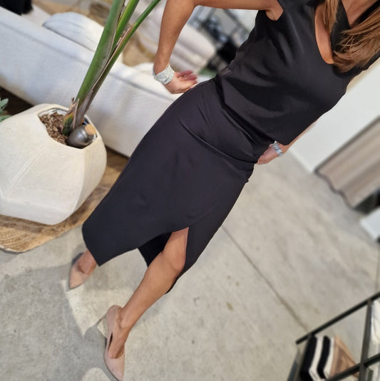Jupe wrap skirt