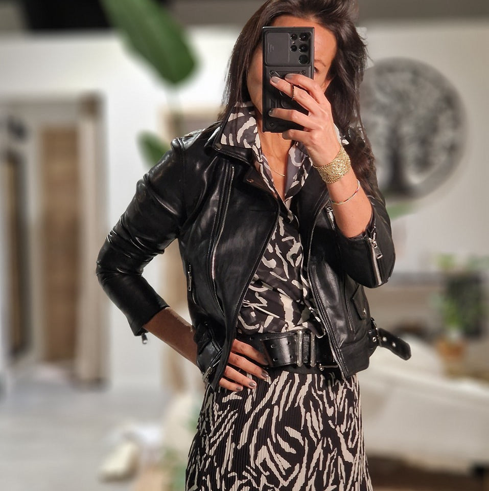 Jupe feline zebra