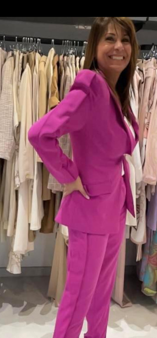 Veste tailleur épaulée