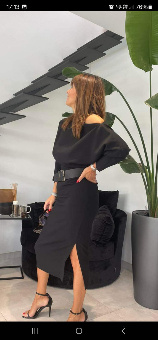 Robe col bateau