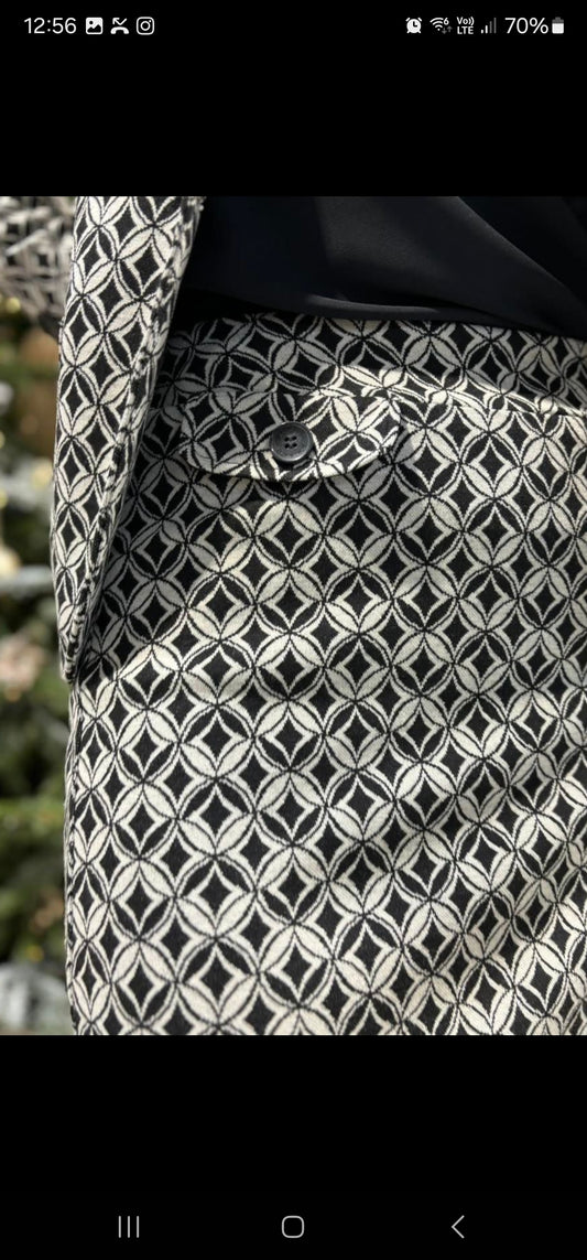Jupe Graphic Jacquard