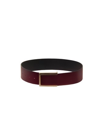Ceinture large - Brun foncé